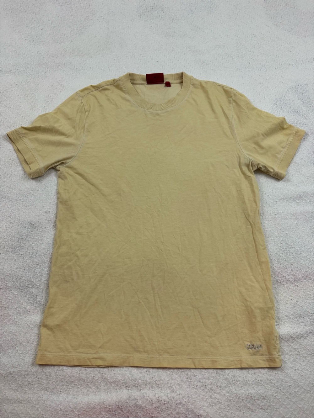 HUGO Menswear Cotton Jersey Basic Tee